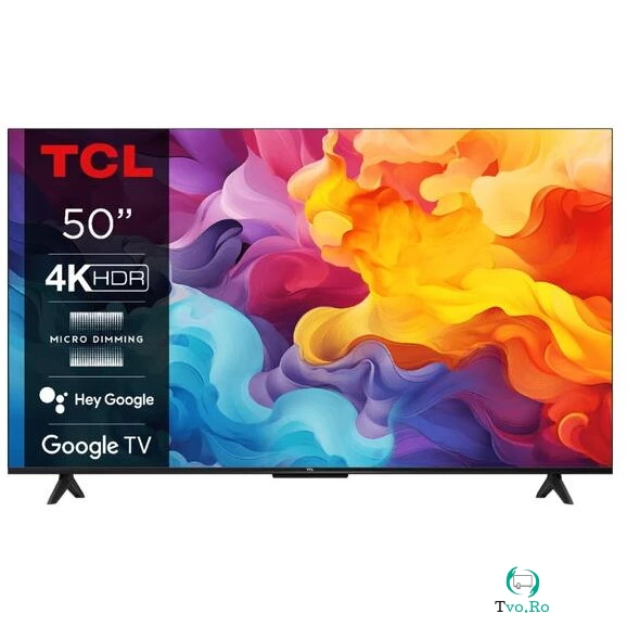 TCL Televizor LED TCL 127 cm (50) 50V6B, Ultra HD 4K, Smart TV, WiFi, CI la 1,609.99 lei ron