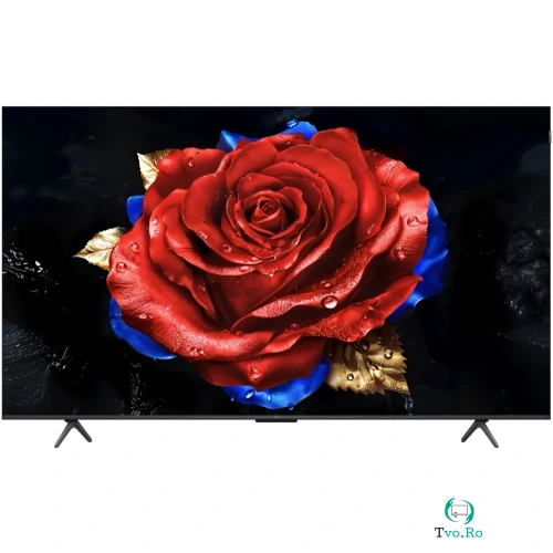 Televizor QLED 55T8C 139cm 55inch Google TV Ultra HD 4K Black la 1,721.00 lei ron