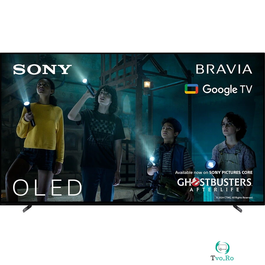Sony Televizor Sony BRAVIA OLED 55A80L, 139 cm, Smart Google TV, 4K Ultra HD, 100 Hz, Clasa G