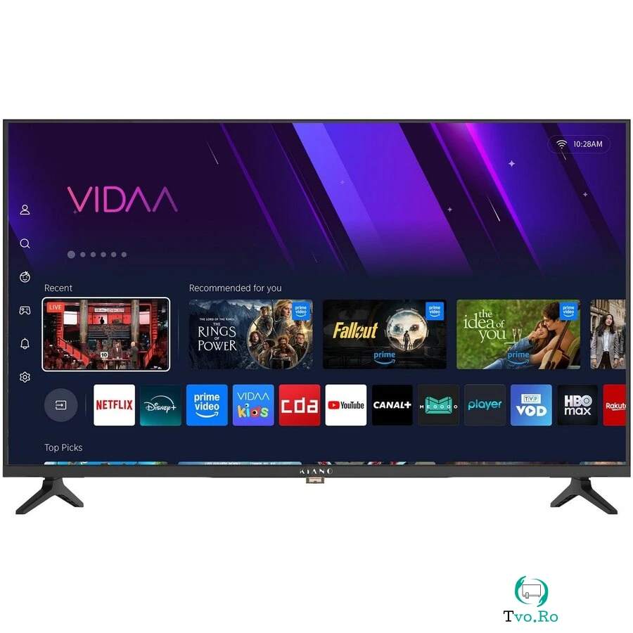 Televizor 32inch 80cm DLED HD Ready DVB-T/C/S2 SmartTV 3xHDMI 2xUSB 50Hz Negru
