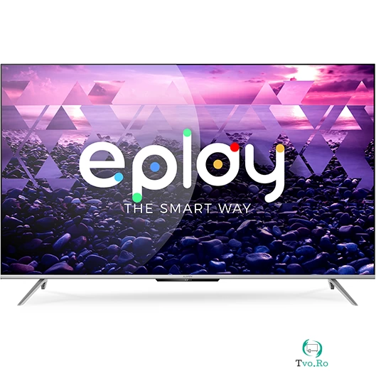 Televizor LED Smart 65ePlay7100-U 65inch 164cm 4K UHD Negru/Argintiu la 1,649.00 lei ron