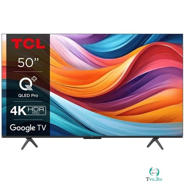 TCL Televizor QLED TCL 127 cm (50) 50T7B, Ultra HD 4K, Smart TV, WiFi, CI la 1,449.00 lei ron