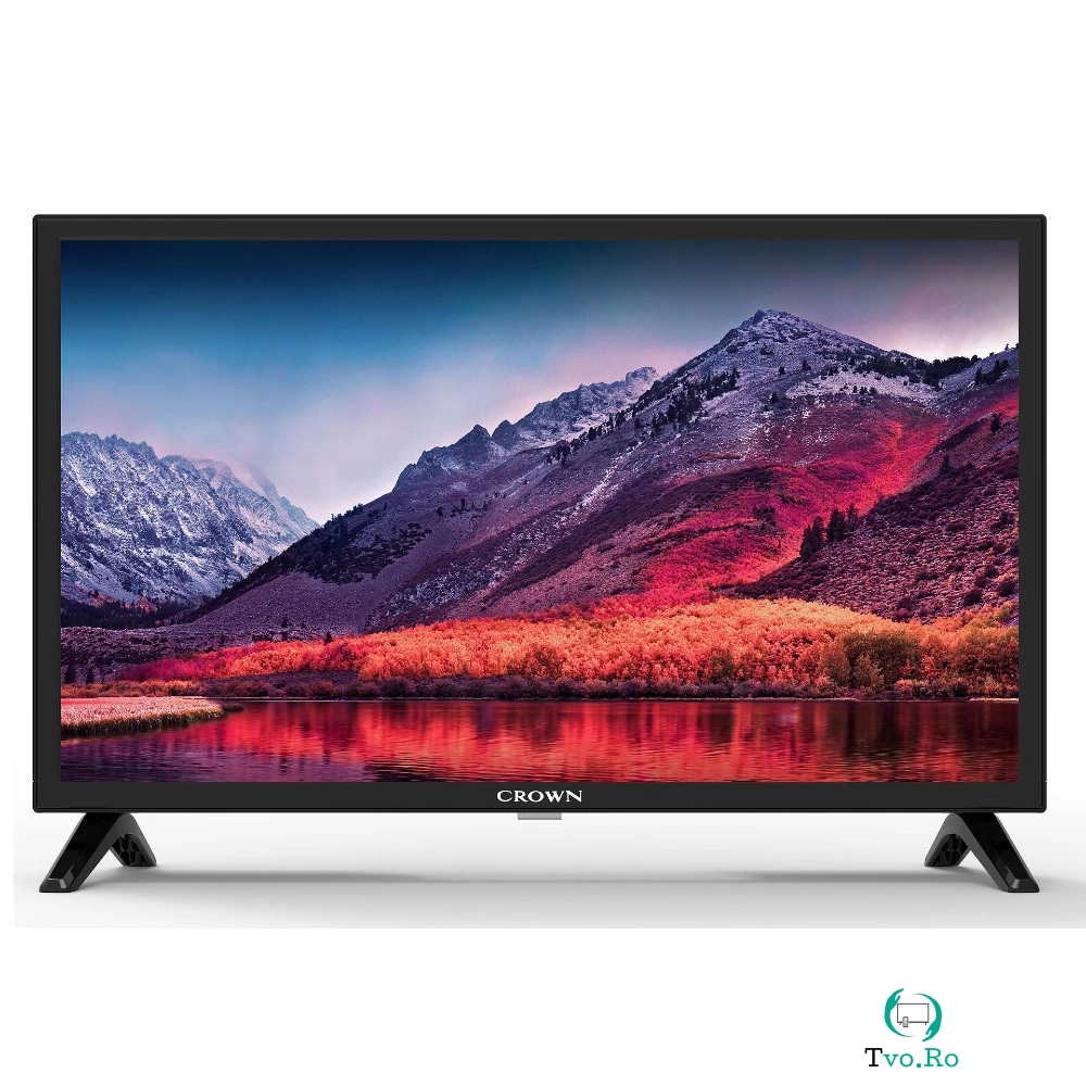 Televizor Crown 24JB12V, Posibila alimentare la 12V, 1366x768 HD Ready, 24 inch, 60 cm, LCD la 479.90 ron