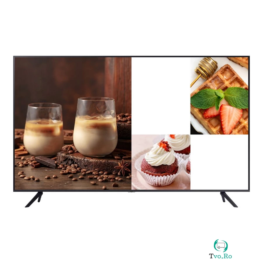 Samsung Panou publicitar digital, Samsung, LH55BECHLGUXEN, 139,7 cm, LED, Wi-Fi, 4K, Ultra HD, Negru