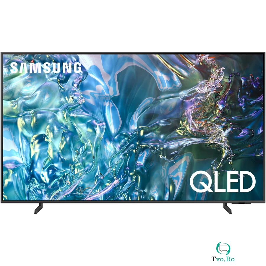 Samsung Televizor SAMSUNG QLED 43Q60D, 108 cm, Smart, 4K Ultra HD, Clasa F, Negru la 1,965.99 lei ron